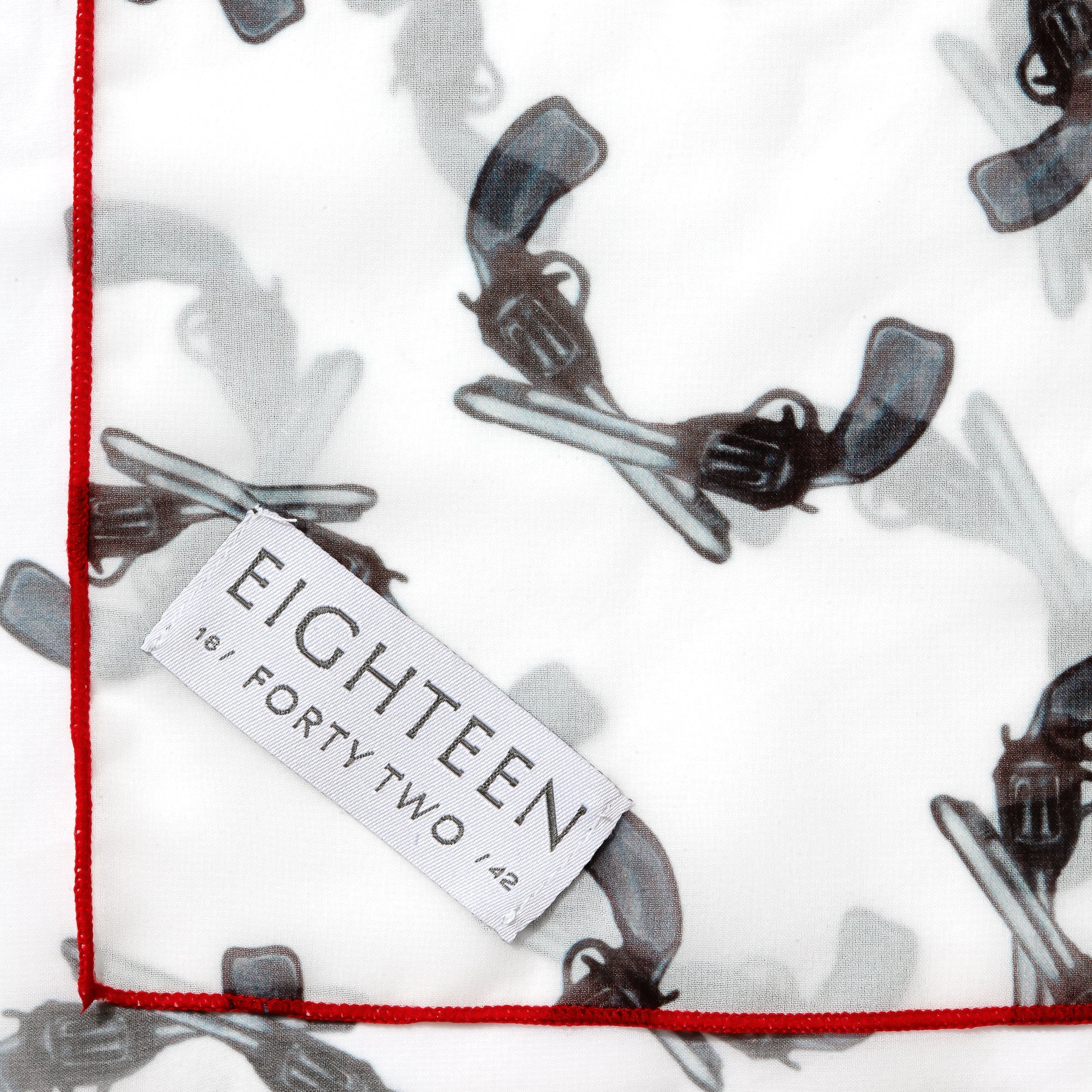 Guns Up Chiffon Scarf | 20" Square Scarf