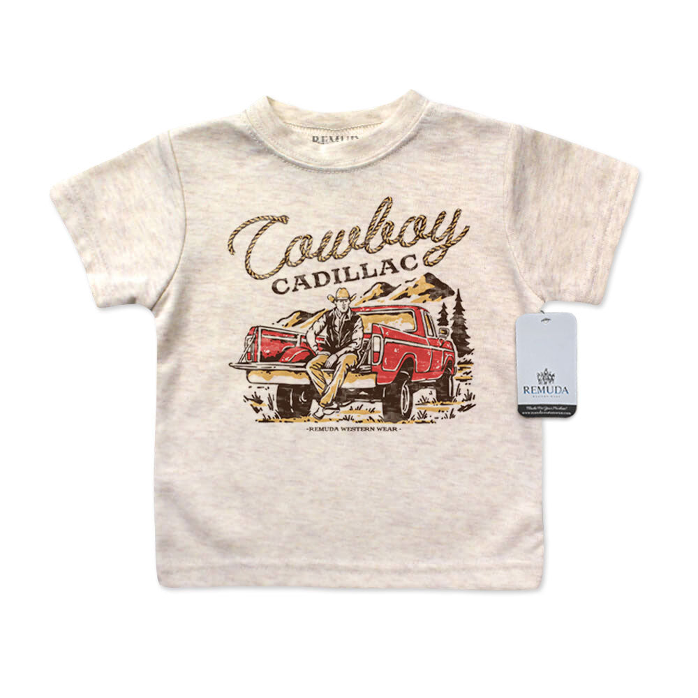 Cowboy Cadillac - Infant Kids Western Tee T-Shirt