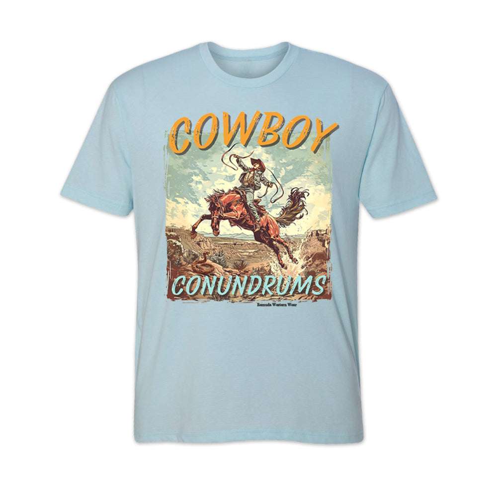 Cowboy Conundrums Adult Unisex Western Tee T-Shirt